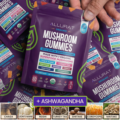 Mushroom + Ashwagandha Functional Gummies