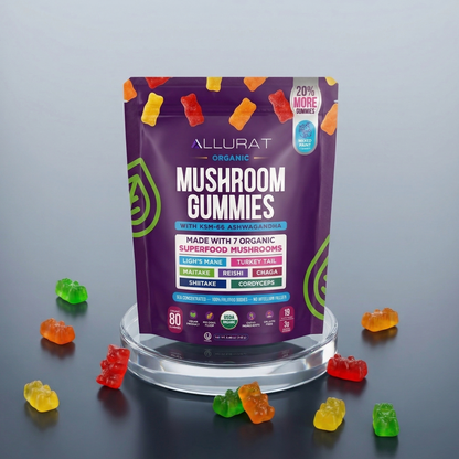 Mushroom + Ashwagandha Functional Gummies